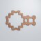Ekena Millwork Small Cordova Decorative Fretwork Wood Wall Panels, Wood (Paint Grade), 17 1/8"W x 11 3/8"H x 3/8"T WALW12X12X0375CRVMF - alternate 2